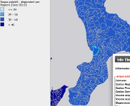 Acqua potabile dispersione Lam