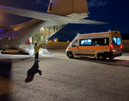 Aeroporto Lam ambulanza su pista