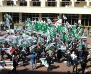 Agricoltori protesta