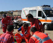 Ambulanza 118 spiaggia soccorsi