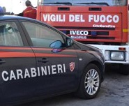 Carabinieri e Vigili Fuoco