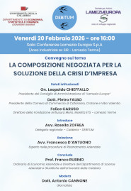 Debitum convegno 20 febbraio 26