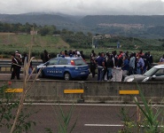 Immigrati protesta 280 Lamezia