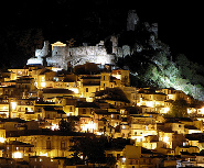 Lamezia castello di notte