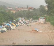 Maltempo e spazzatura a Lamezia
