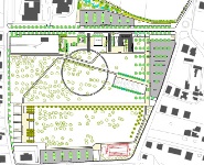 Parco Impastato planimetria campo polivalente