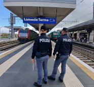 Polizia ferroviaria Lamezia centrale
