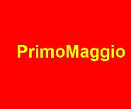 Primo Maggio logo generico