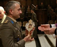 Reggimento Sirio Lamezia reliquia Papa