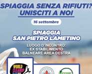 Siaggia senza rifiuti
