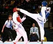 Taekwondo combattimento