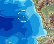 Terremoto costa occidentale calabria
