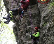 Vigili fuoco speleolog
