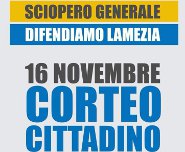 sciopero Lamezia 16 novembre
